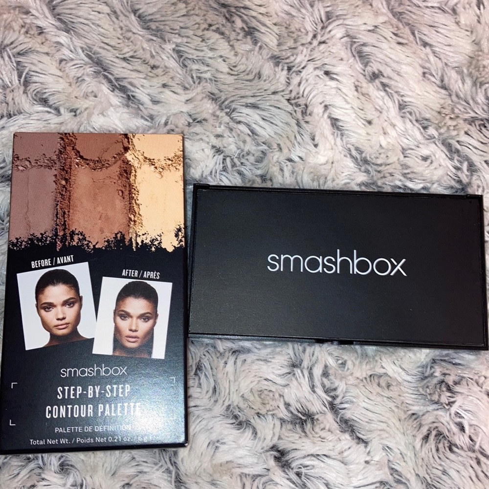 Smashbox step by step contour palette